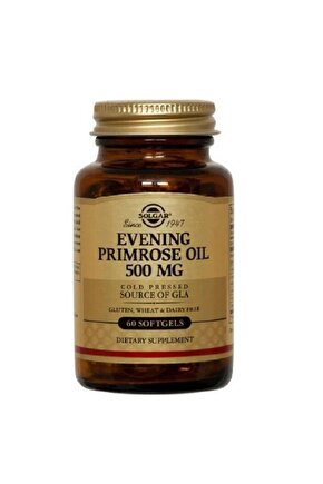 Evening Primrose Oil 500mg 60 SoftGel Kapsül
