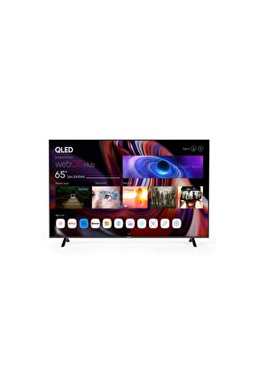 SN65QMN252 65 165 Ekran Frameless UHD 4K WebOS 2.0 QLED TV