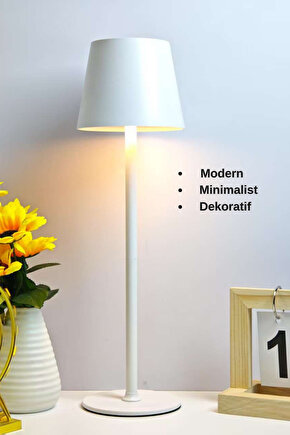 Şarjlı Dokunmatik Masa ve Gece Lambası Dekoratif