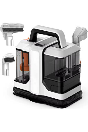 Profesyonel Halı Koltuk Yıkama Makinesi–Çift Depolu, Fırçalı, Kompakt ve Taşınabilir Temizlik Robotu