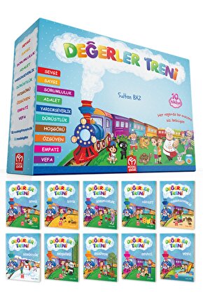 Model Eğitim Yayınları Değerler Treni Hikaye Serisi 2. Ve 3. Sınıflar Için 10 Kitap Model Çocuk