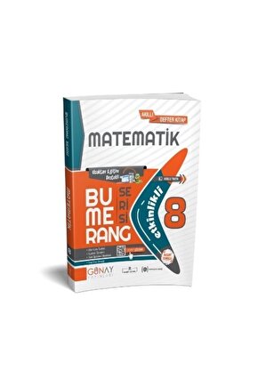 Günay Yayınları 8. Sınıf LGS Bumerang Serisi Matematik Soru Bankası