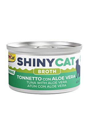 Shinycat Broth (Sos içinde) Aloe Veralı Ton Balıklı Kedi Konservesi 70gr