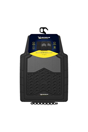 MC34891 Tüm Araçlara Uyumlu 4 Parça Üniversal 3D Havuzlu Oto Paspas