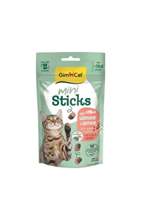 Mini Sticks Somonlu ve Kinoalı Kedi Ödül Maması 50 Gr