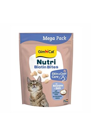 Nutri Skin Coat Biyotinli Mascarpone Peynirli Kedi Ödül Tableti 425 gr