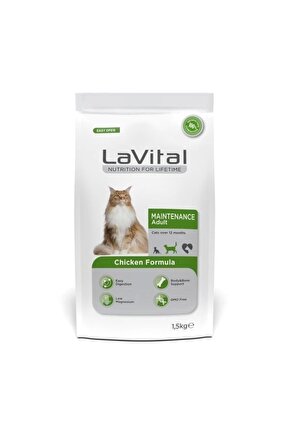 Lavital Maintenance Tavuklu Yetişkin Kedi Maması 1.5 Kg