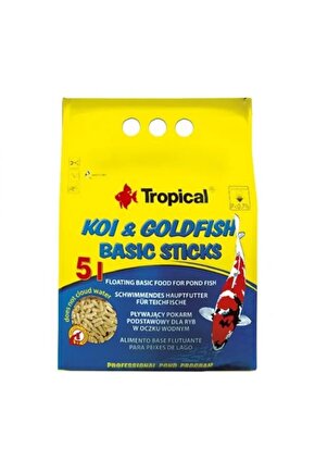 Koı & Goldfısh Basıc Stıcks Wor. 1000 ml 90 G