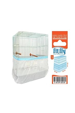 Kapalı Lüx Tül Small En: 45 Cm Boy:23 Cm Yükseklik: 23 Cm