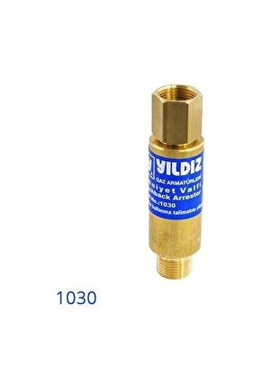 Yıldız 1030 Alev Emniyet Valfi Oksijen