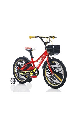 Raptor 20 Jant Çocuk Bisikleti Kırmızı - Siyah  Beyaz