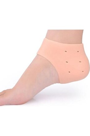 Silikon Esnek Topuk Bakım Çorabı Koruyucu Topuk Gömleği Tabanlık