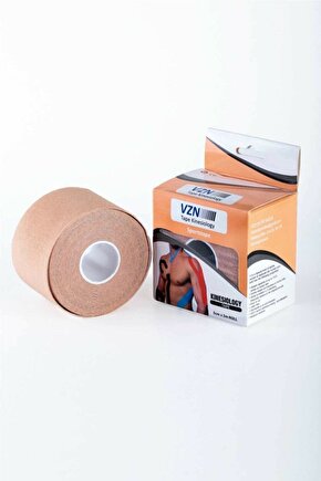 Sport Tape Ten Rengi Kinezyo Sporcu Bandı Ağrı Bandı 5 Metre X 5 Cm