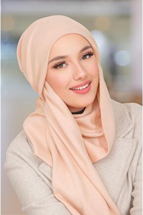 Somon Nude Serisi Kelebek Bone Şal