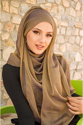 Balköpüğü Janjan Şifon Abiye Şal