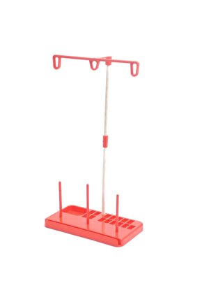 Ev Tipi Dikiş Makinesi Kırmızı Plastik Çardak Seti  TS-500