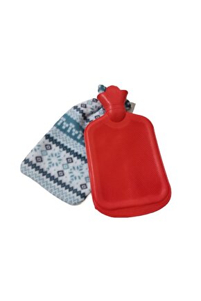 Etnik Desenli Termofor Kılıflı Sıcak Su Torbası Desenli Termofor Tuluk 1.50 Lt