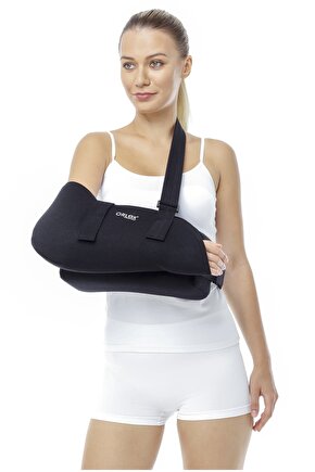 30derece Yastıklı Kol Askısı (omuzun 30 Derece Abdüksiyonda Immobilizasyonunu Sağlar.)