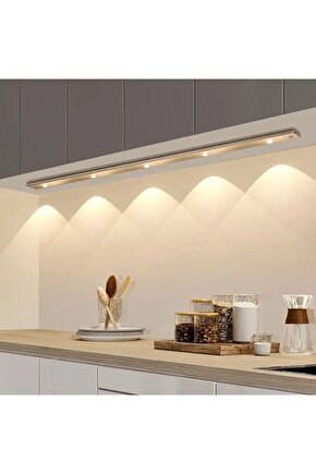 120 Cm, Sensörlü, USB Şarjlı, Alüminyum Kasa, Modern Tasarım Çok Amaçlı Kullanıma Uygun LED Aplik