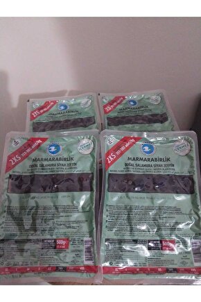 MARMARABİRLİK DOĞLA SALAMURA SİYAH ZEYTİN 2000 GR 4 PAKET(500GR) FİYATIDIR.