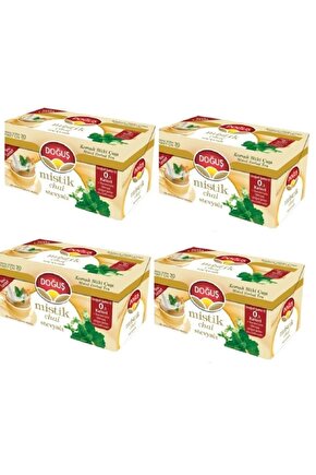 Doğuş Stevyalı Mistik Chai 4 Kutu 20li Süzen Poşet Sallama Bitki Çayı