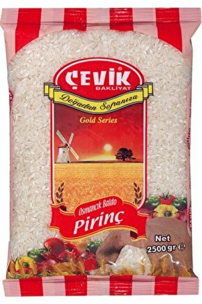 Pirinç Osmancık Baldo 2500 Gr 2 Adet