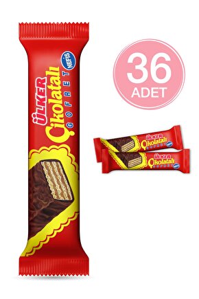 Çikolatalı Gofret 36 Gr X 36 Adet