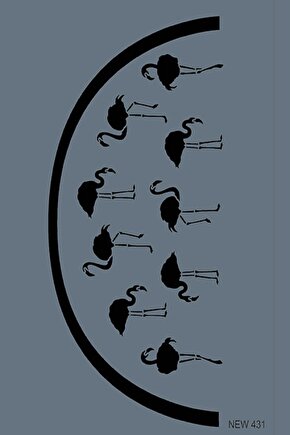 Stencıl 25x35 cm New Seri N 431