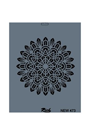 Stencil New Seri 473 25x35