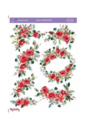 Lineart Sulu Transfer LNT206 25x35cm