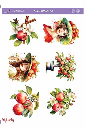 Lineart Sulu Transfer LNT203 25x35cm