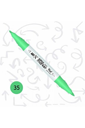 Art-x Akrilik Marker Çift Taraflı Kalem No:35