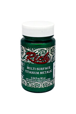 Multi Surface Titanium Metalik Boya 90 cc Yeşil 2552