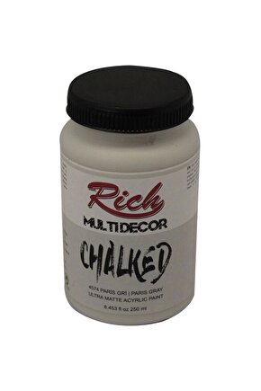 Supertrend Multi Decor Chalked Akrilik Boya 250 cc. 4574 PARİS GRİ