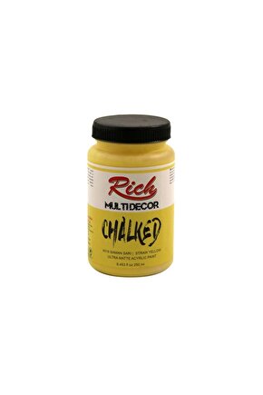 Multi Decor Chalked Akrilik 250ml N:4516 Saman Sarı