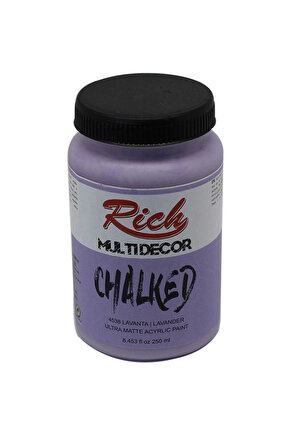 Supertrend Multi Decor Chalked Akrilik Boya 250 cc. 4538 LAVANTA