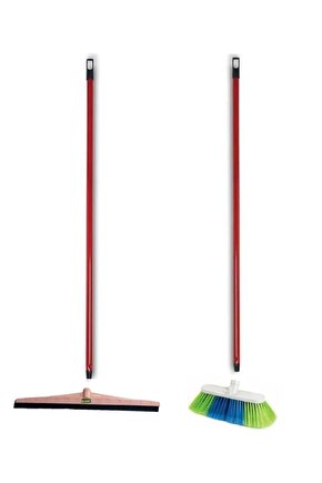 Kırmızı Saplı Çekçek Çek Pas 2li Set 4 Parça Nanopro