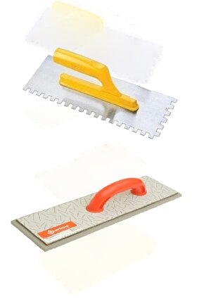 Seramik Mala 35cm + Derz Mala Kısa Set