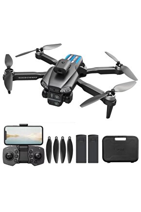 ÇİFT KAMERALI ENGEL KAÇINMA SENSÖRLÜ DRONE UZAKTAN KUMANDALI APP DESTEKLİ HD KAMERA QUADCOPTER