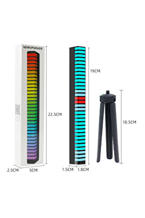 RGB LED IŞIK ARAÇ PC ODA OYUNCU MÜZİK RİTİMLERİ  OYUN SESE DUYARLI RGB LİGHT
