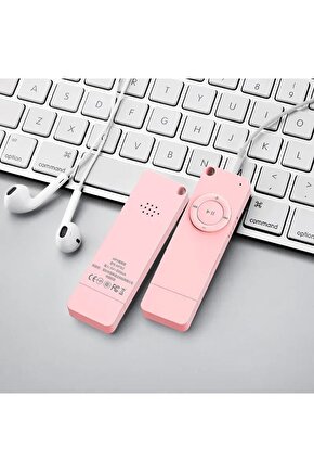 Bluetooth Lu Mp3 Player Dahili Hoparlör Kablolu Ve Kablosuz Kulaklık Ile Kullanabilme Mini Mp3 Çalar