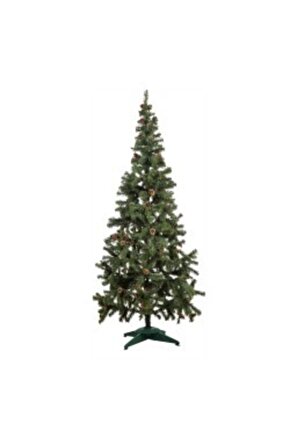 Yılbaşı Çam Ağacı 180 cm Kozalaklı Yeşil