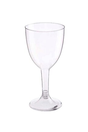 Plastik Şarap Kadehi (10adetsiyah Renk