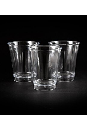 Plastik Kristal Bardak 240cc 30 Adet (1 Paket)