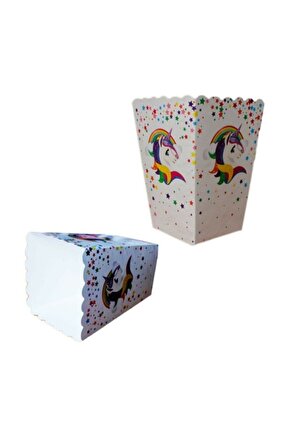 Unicorn Desenli Mısır Kutusu 8li