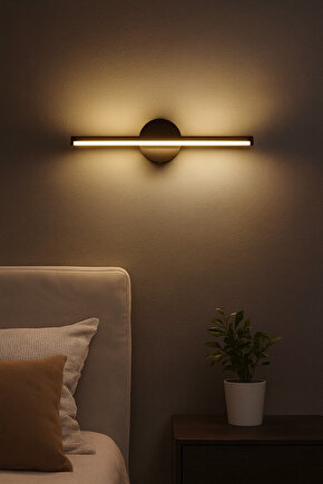 Modern Kablosuz Lamba Resim Aplik Premium Pilli LED Duvar Apliği Gün Işığı