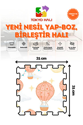 Puzzle Halı, Kendi Tasarımını Oluştur, Yapboz Halı, Baskılı Halı