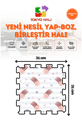 Puzzle Halı, Kendi Tasarımını Oluştur, Yapboz Halı, Baskılı Halı