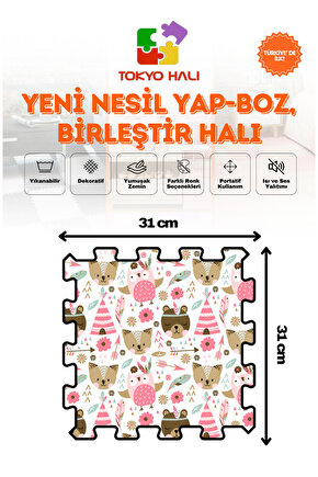 Puzzle Halı, Kendi Tasarımını Oluştur, Yapboz Halı, Baskılı Halı