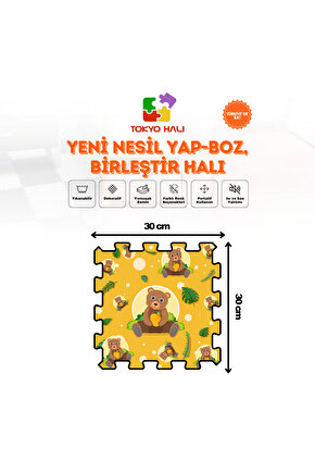 Puzzle Halı, Kendi Tasarımını Oluştur, Yapboz Halı, Peluş Halı
